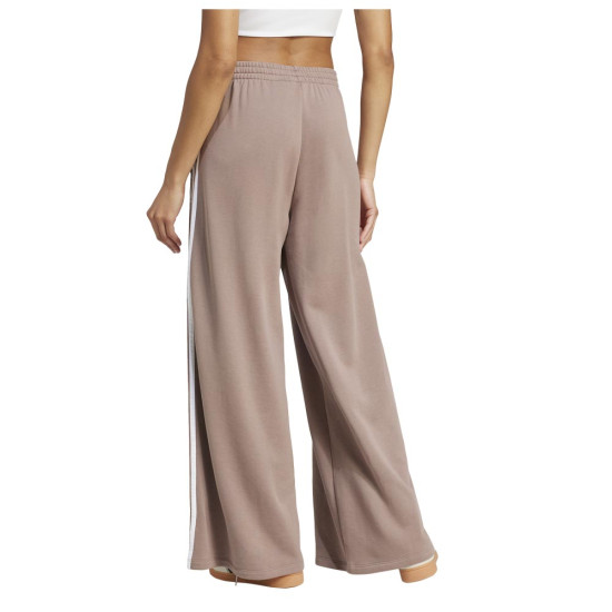 Adidas Γυναικείο παντελόνι φόρμας 3-S Loose French Terry Wide Leg Pants